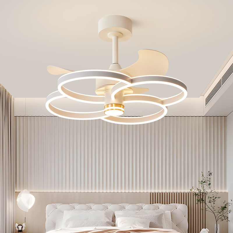 客厅餐厅风扇吊扇灯2025年新款新型网红吸M顶灯家用卧室隐形电扇