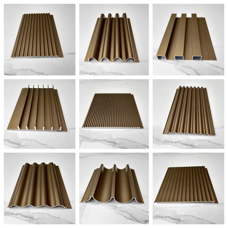 铝合金板凹凸招k牌板连锁店装饰半圆波浪铝板铝型材波浪板