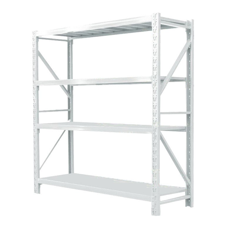 仓储货架厂家货架置物架多层单面中型重量级仓库储物快递货架