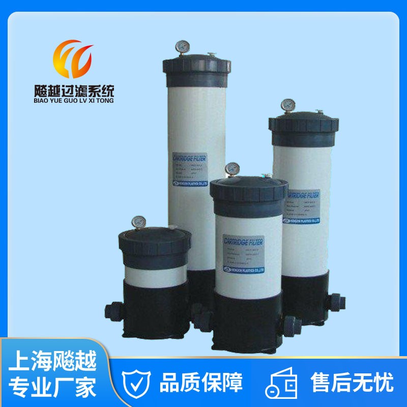 pvc精密过滤器pvc滤芯式过滤器pvc保安过滤器微滤工业精过滤
