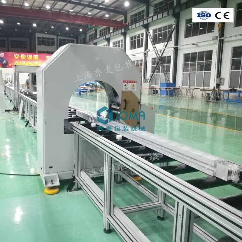 源头厂家供应铝型材缠绕机 全自动水平打包机 绕包机乔麦牌可定制