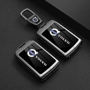 适用沃尔沃钥匙套xc60汽车s90大全s60改装xc90装饰xc40壳s60l扣包