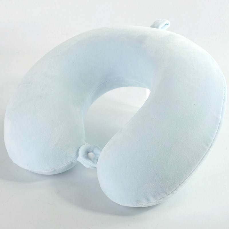 _定制logo慢回弹uo形枕 午睡助眠当靠枕 户外飞机旅行 记忆棉u型