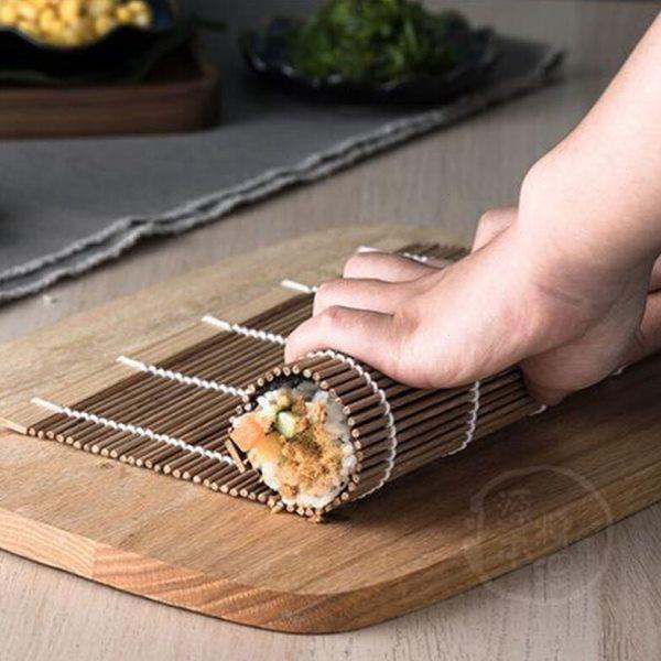 新款碳化竹席寿司帘 饭团工具卷帘 青皮D竹帘卷席 防霉防蛀 24*24,厨房/烹饪用具,寿司帘,淘宝优惠券,粉丝福利购,淘宝优惠卷