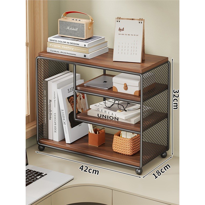 办公桌置物架书桌收纳整理神器办公室工位桌上多层文X件收纳储物