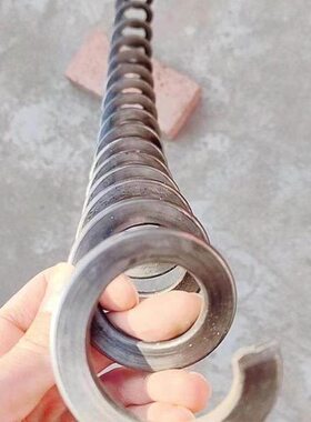 吸粮机绞龙配件国标锰钢绞龙螺旋式弹簧绞龙养殖料线吸粮机厂家