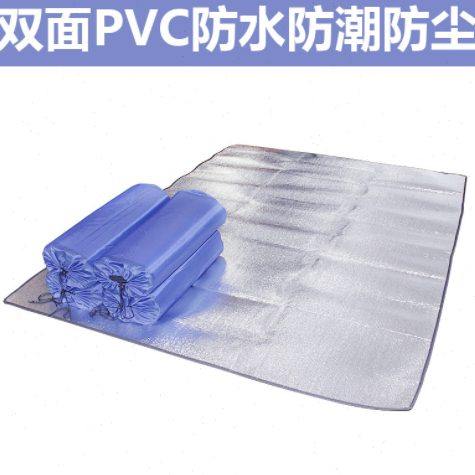 防潮垫户外野餐垫单人双人帐篷睡垫铝膜3人-4人加厚露营沙滩地垫