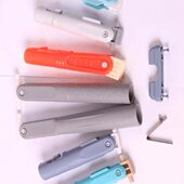 平板拖把配件拖把头连接轴万向旋转轴拖把杆连接头通用免手洗替换