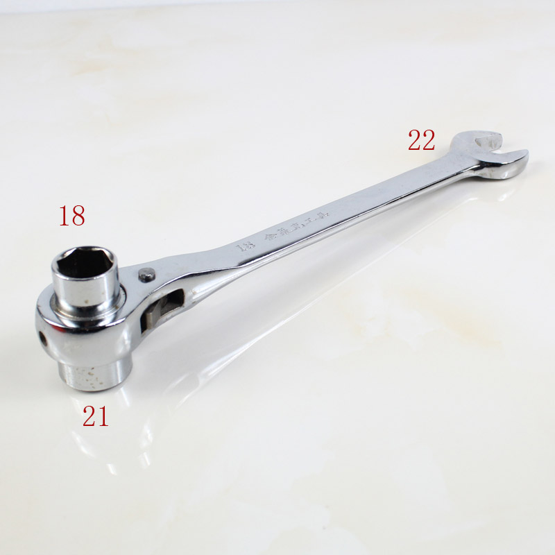 快速扳手尖尾棘轮扳手架子工木工扳手自动扳手活口WU型棘轮扳手