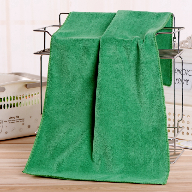 理发店美容院毛巾专用吸水不掉毛包头发廊美发定O制logo铺床大紫