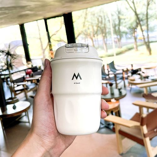 Mstand咖啡杯不锈钢水杯网红直饮杯时尚典雅保温杯伴杯