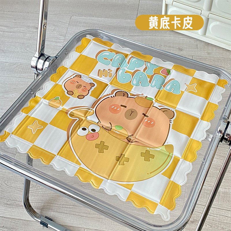 冰垫坐垫夏季冰凉垫椅垫座垫w水垫夏天学生宿舍汽车卡通宠物冰垫