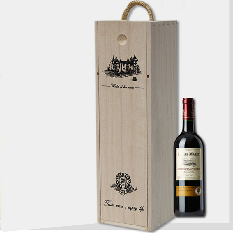 红酒盒双支装包装盒木质礼品盒葡萄酒盒木箱红酒盒V子定做红酒木