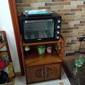 楠竹茶水架实木客厅茶桌边几饮水机架可放水桶茶车泡茶储物收纳柜