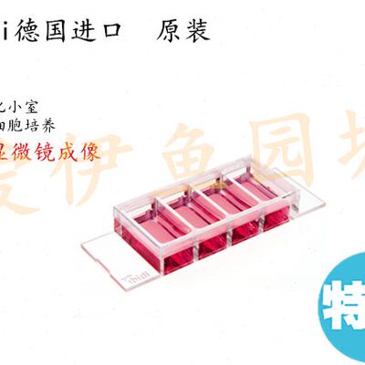ibidi德国 4孔腔室载玻片-80426 80422 80424 可开票 载玻片