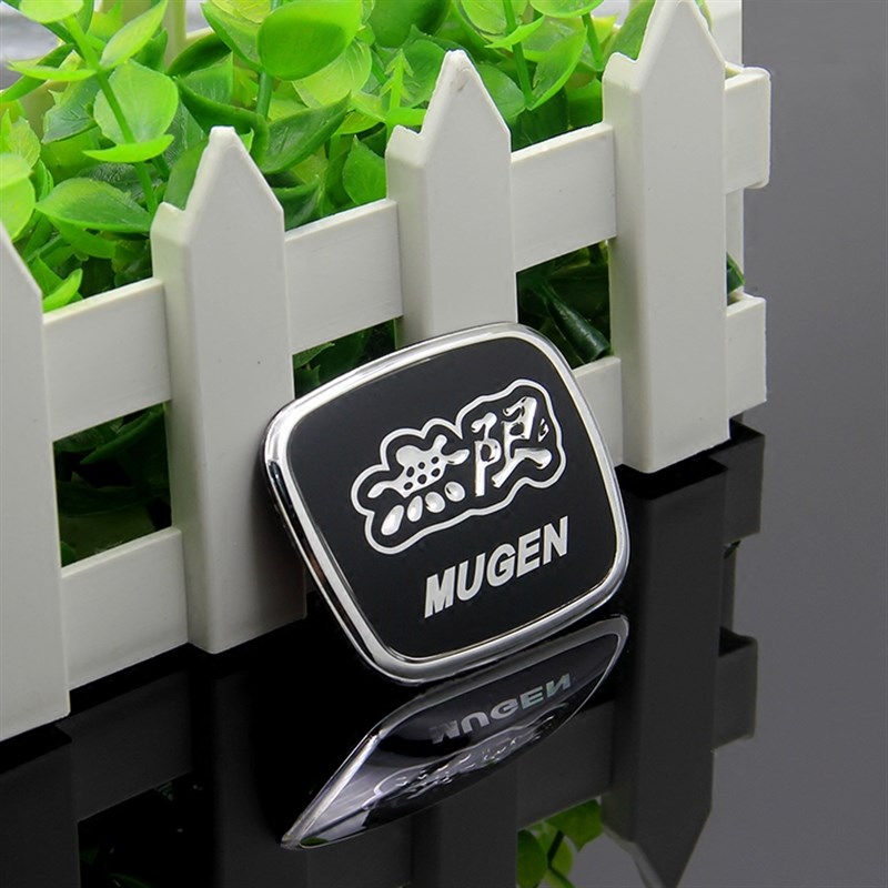 适用十代思域雅阁红标CRV18飞度锋范奥德赛改装红色方向盘贴车标