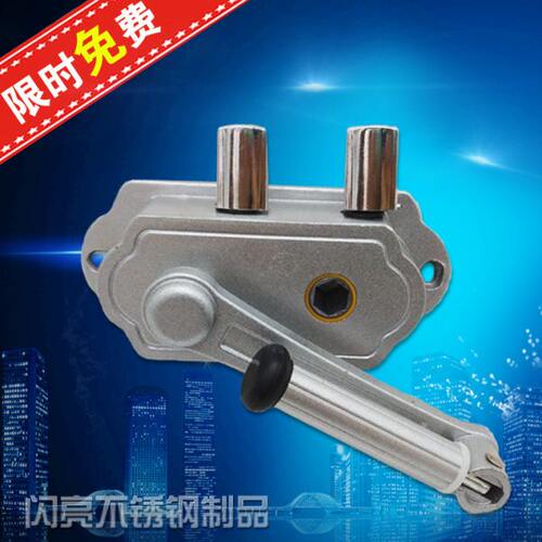 通用阳台 升降晾衣架手摇器 摇把 晒衣架配件升降器 双杆免打孔