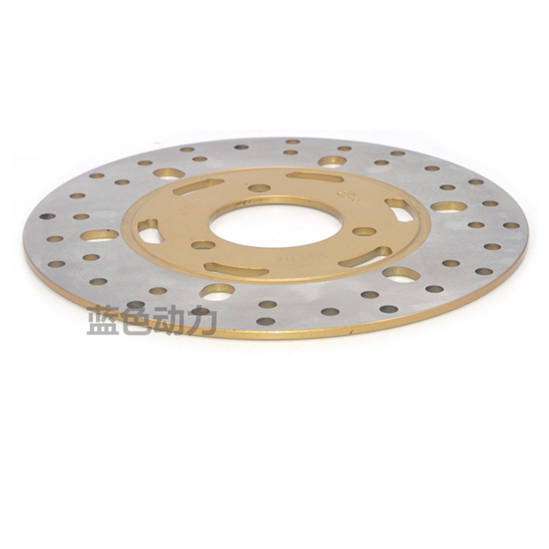 适用雅马哈踏板摩托ZY125T迅鹰悦鹰巧格丽鹰凌鹰100刹车盘碟刹盘