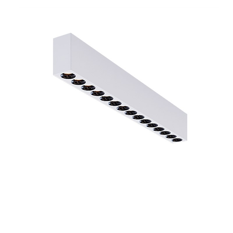 卜同凡物 LED明装格栅灯全光谱无主灯长条射灯客餐厅卧室智能防眩