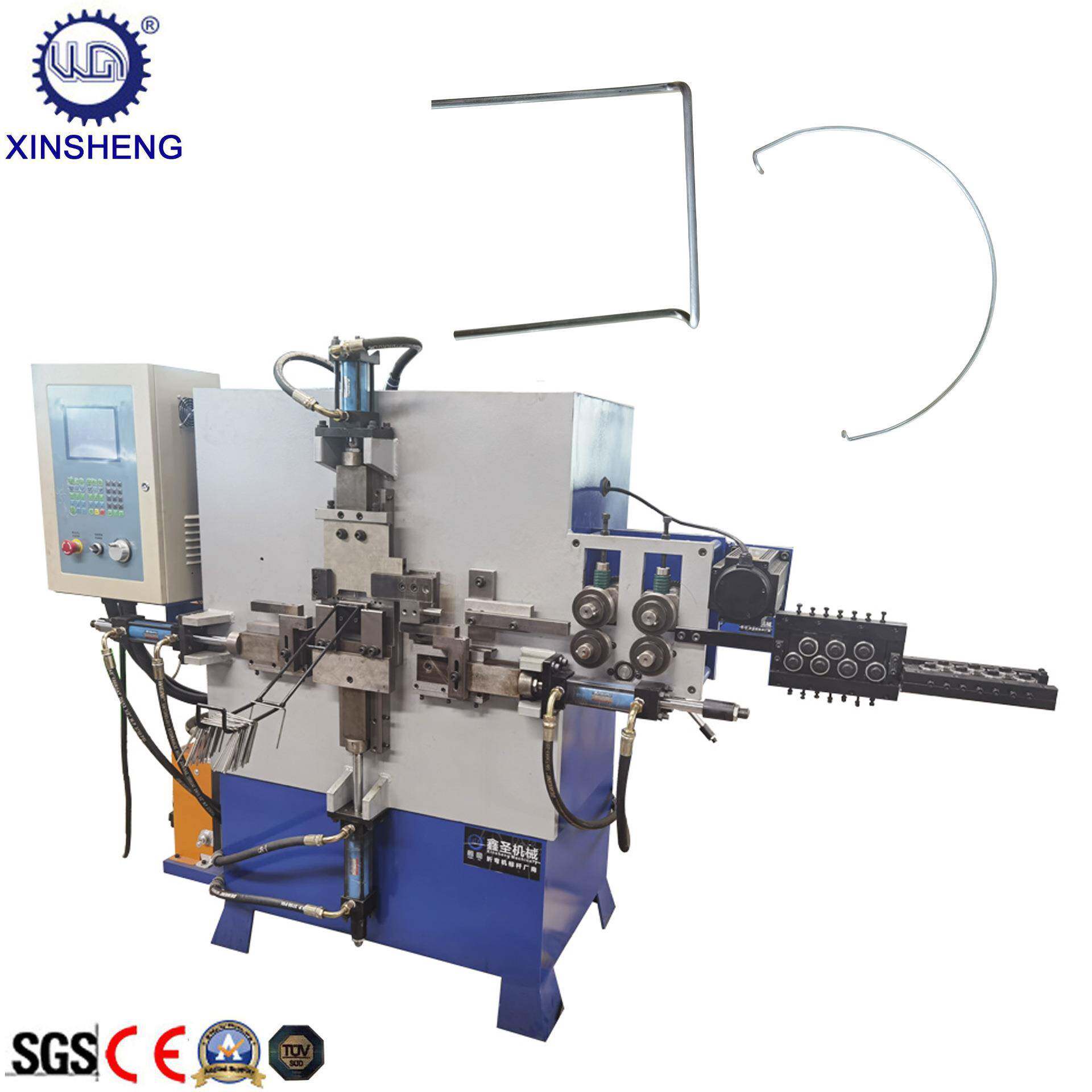 全自动不锈钢桶钩成型机桶提手折弯冷弯机GT-CN-5ER