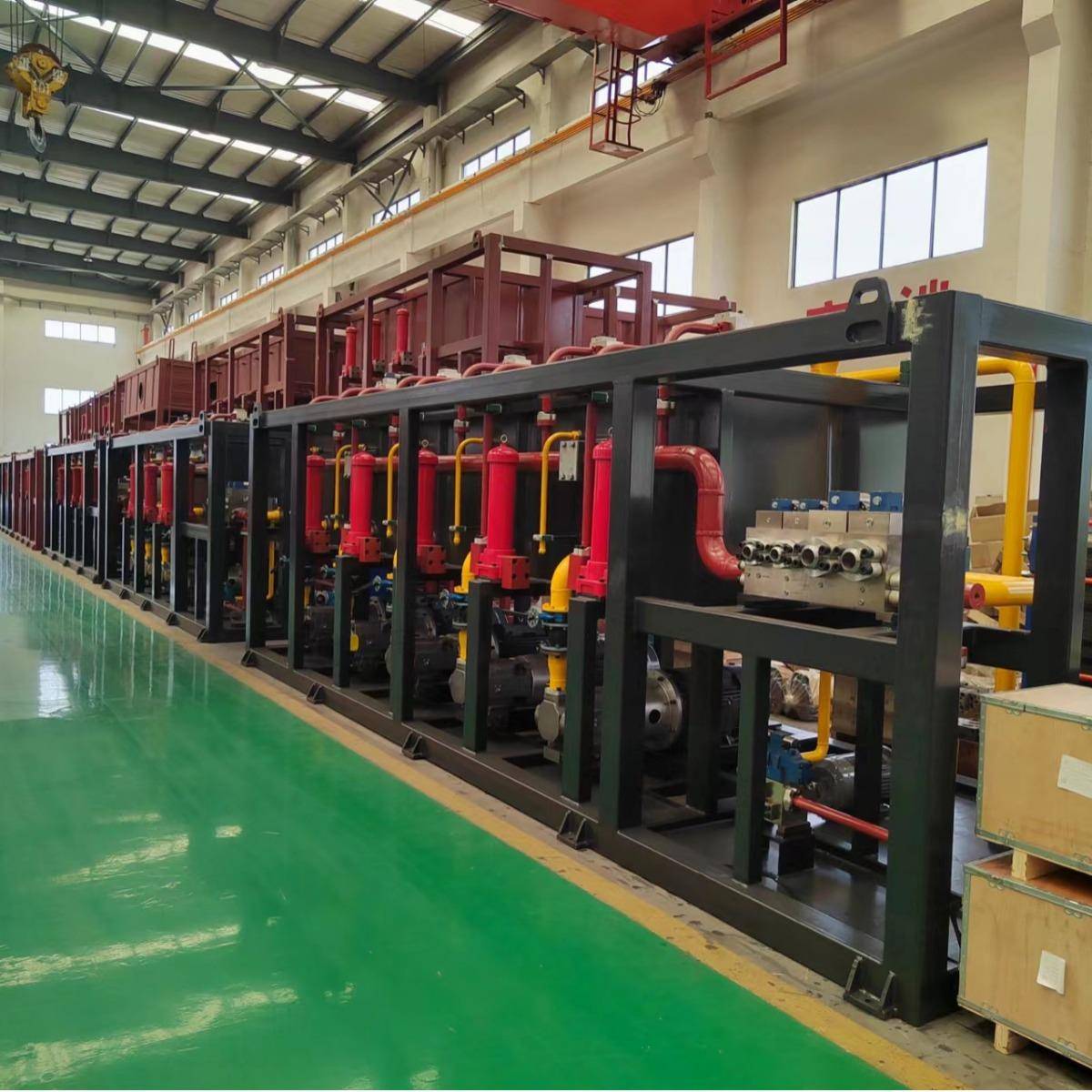 大型液压站项目动力单元液压泵站碾环机搅拌机分散机成套液压系统