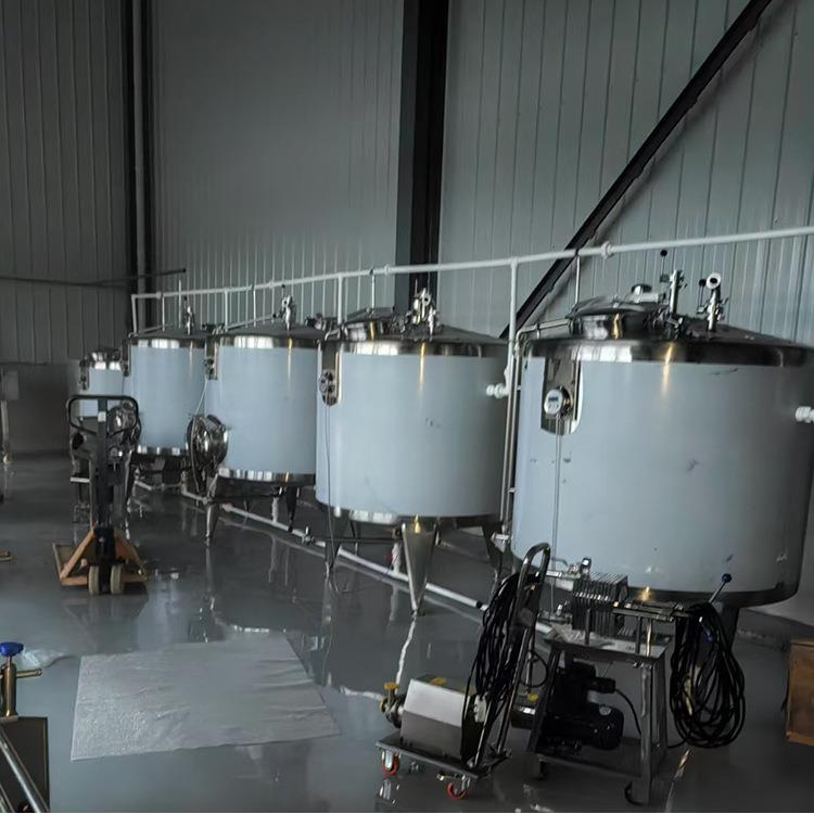 葡萄酒酿造成套设备带除梗破碎机+橡木桶发酵罐+硅藻土过滤机