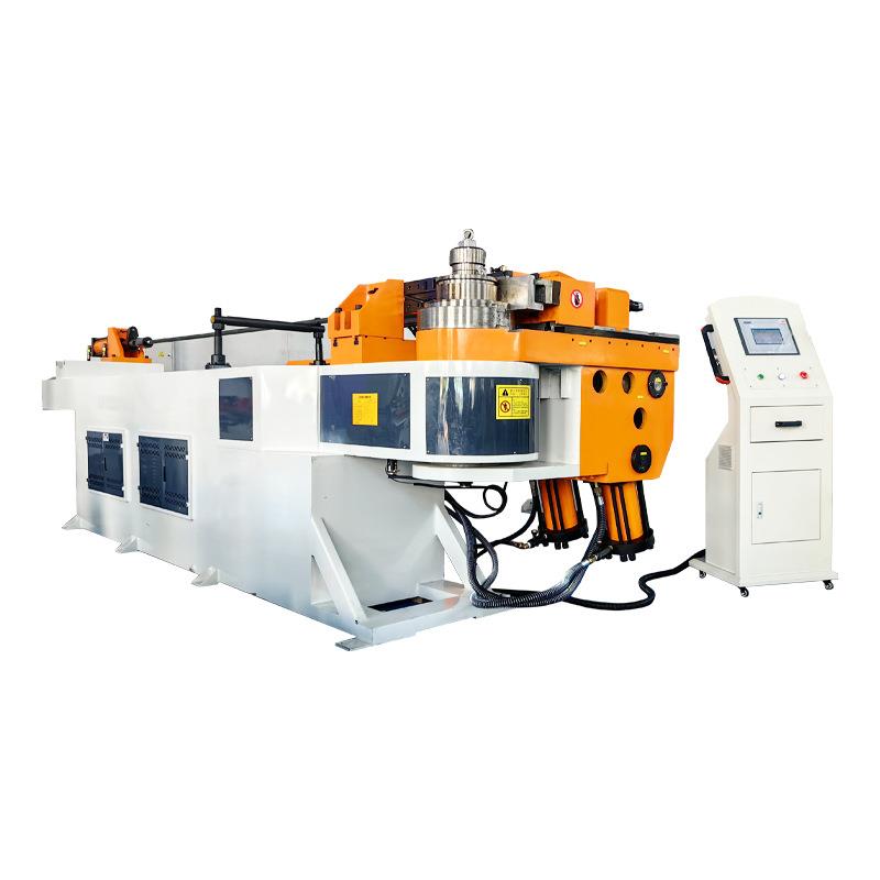 大型114半自动弯管机厂家大棚金属骨架折弯机方管异形管材弯曲机