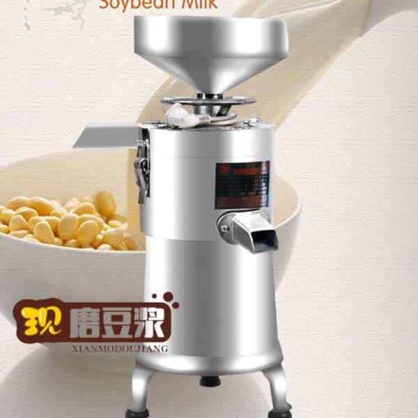 豆浆机破壁机商业用浆渣分离电动石磨豆腐加工设备免过滤豆浆机器