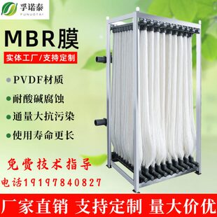 膜片PVDF材质中空纤维膜组件 污水处理设备MBR膜生物反应器MBR帘式