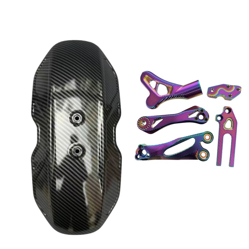 电动车改装加长挡泥板加装挡泥板九号机械师小牛N1S U+B U2后挡泥