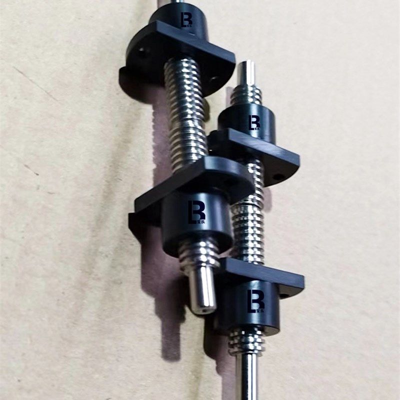 小型微型梯形丝杆螺母套装T3T4T5T6T7T8步进电机3D打印导轨丝杠