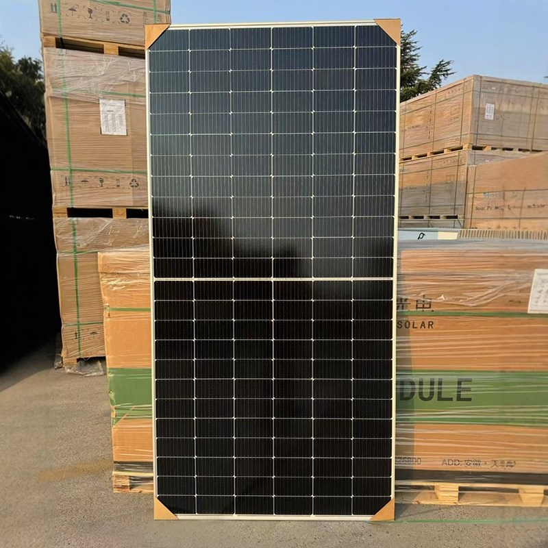 单晶600W太阳能发电板大功率24V伏家用系统充电板货车光伏电池板