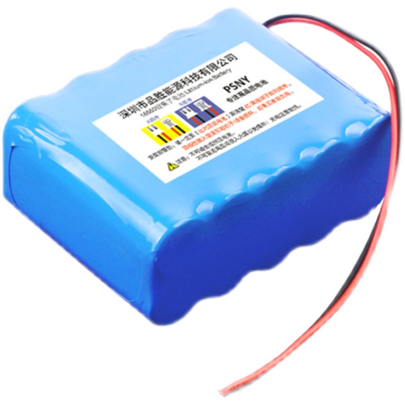 9V户外蓝牙音响强光手电筒可充电锂电池7.4V带保护板大容量18650