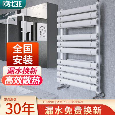 水暖气片家用小背篓卫生间明装专用铜铝复合超薄平板极简散热片G