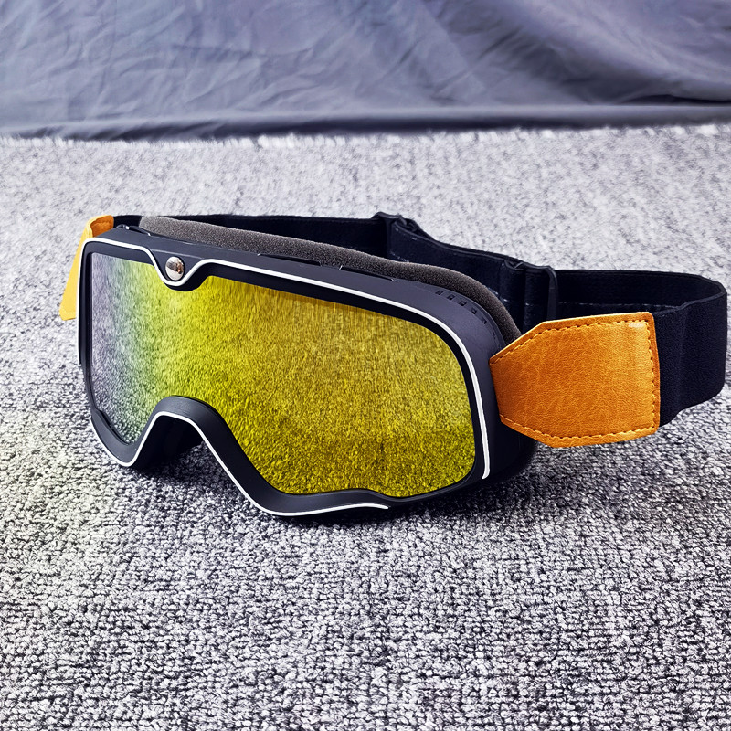 摩托车眼镜百分百滑雪哈雷风镜复古越野骑行机车防风沙头盔护目镜