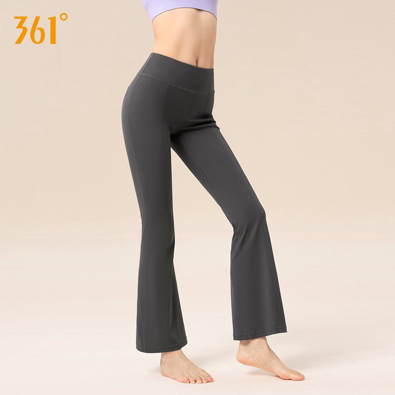 361微喇瑜伽裤女2024新款高腰提臀显瘦瑜伽服健身运动裤喇叭长裤
