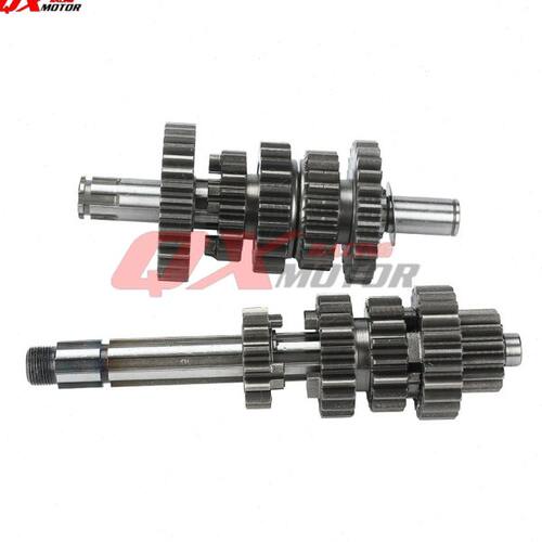 适用宗申190cc卧190 W190 1P62YML-2发动机配件主副轴组合5档专用