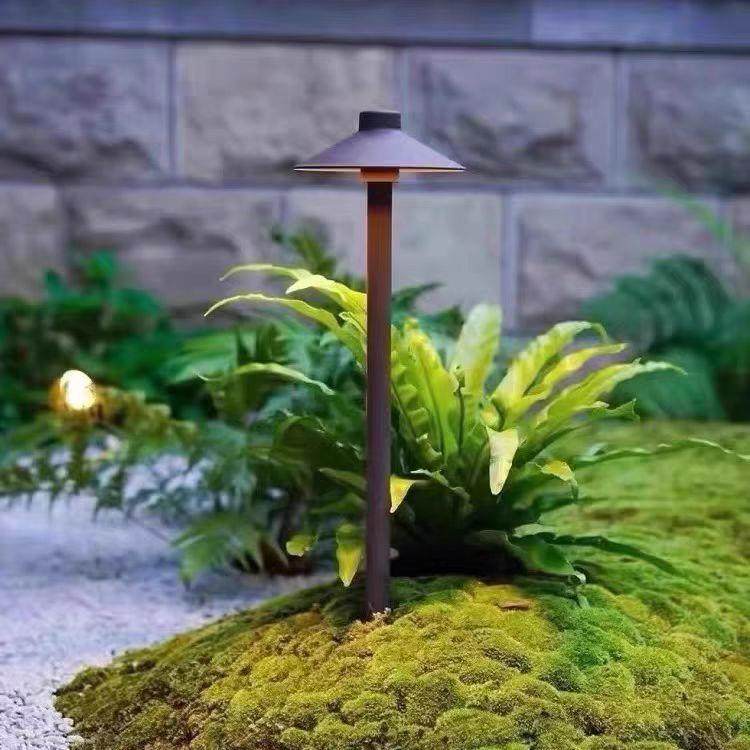 户外防水蘑菇草坪灯花园伞形灯过道引路灯庭院景观禅意庭院插地灯