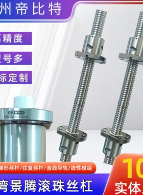 滚珠丝杠副台湾景腾FSU40103210532 GTEN 4040 1404行星滚珠丝杠