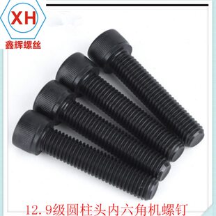 M1.6 杯头内六角螺钉 12.9级全牙内六角螺丝钉 圆柱头内六角