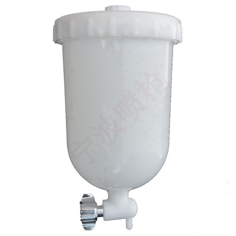 125CC侧上壶400cc塑料壶喷壶1/4螺纹R2喷漆枪喷罐 喷枪W-71配套壶