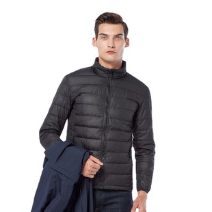 秋冬季户外羽绒冲锋衣男士时尚休闲羽绒服外套女防水透气滑雪服厂