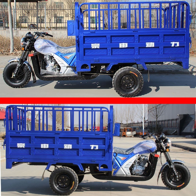 可电喷燃油汽油全新可上牌三轮车摩托车水冷农家用货运助力载重王