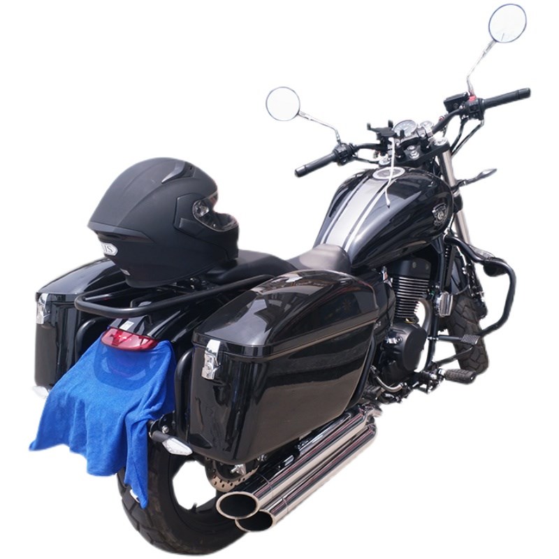 金吉拉奔达400力帆k19太子摩托车改装配件改装通用大容量边箱侧箱