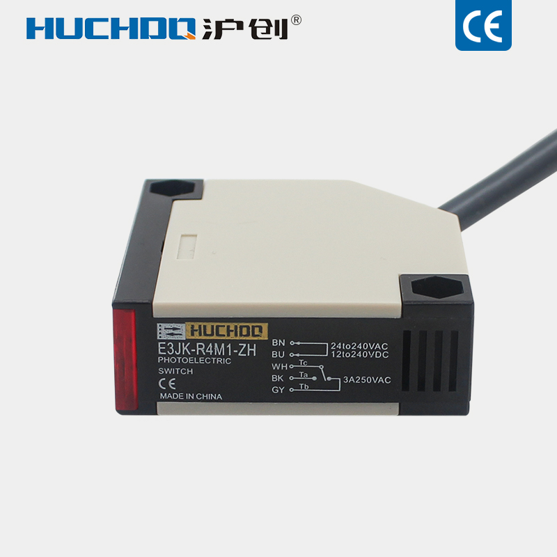 红外线传感器镜面反光反馈式感应光电开关E3JK-R4M1-ZH交直流通用