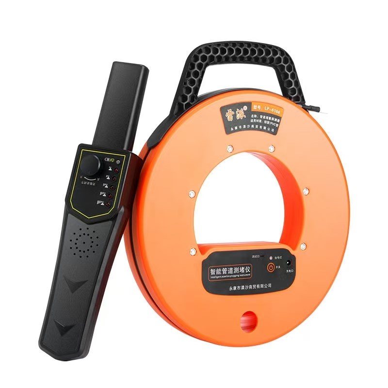 高精度无线智能管道线管测堵仪排堵器电工墙体神器穿线管堵塞探测