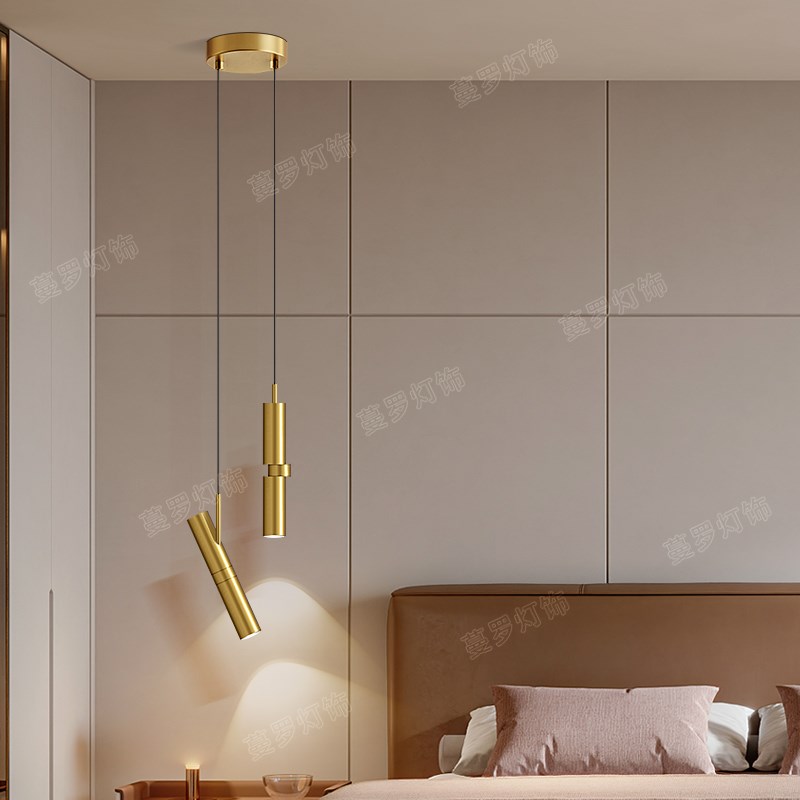 床头吊灯玄关吧台吊灯客厅过道护眼民宿酒店餐厅卧室书房屏风灯具