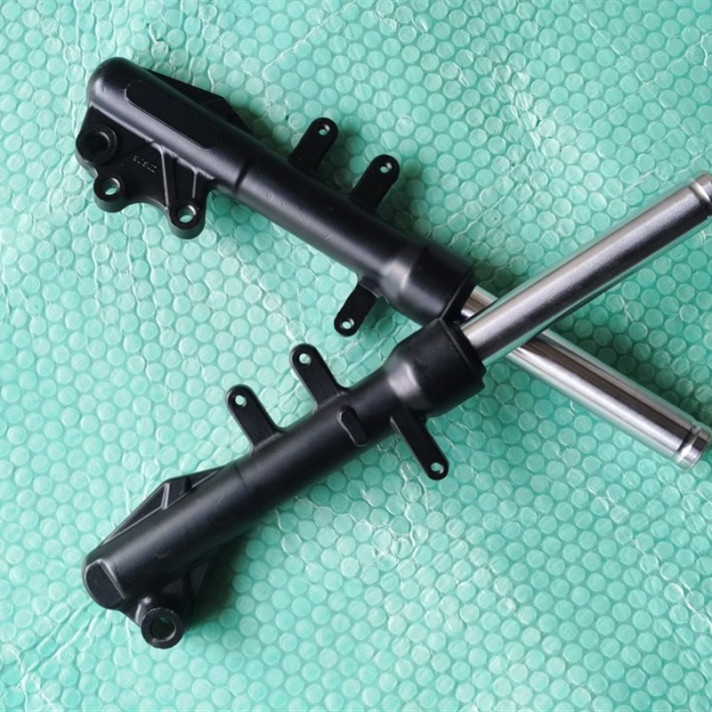 电动车新国标小力鹰27芯避震器方向柱前叉总成F6液压前减震型号全