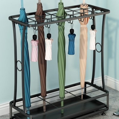 雨伞架收纳架家用酒店大堂商用雨伞收纳桶门口放置神器挂放伞架子