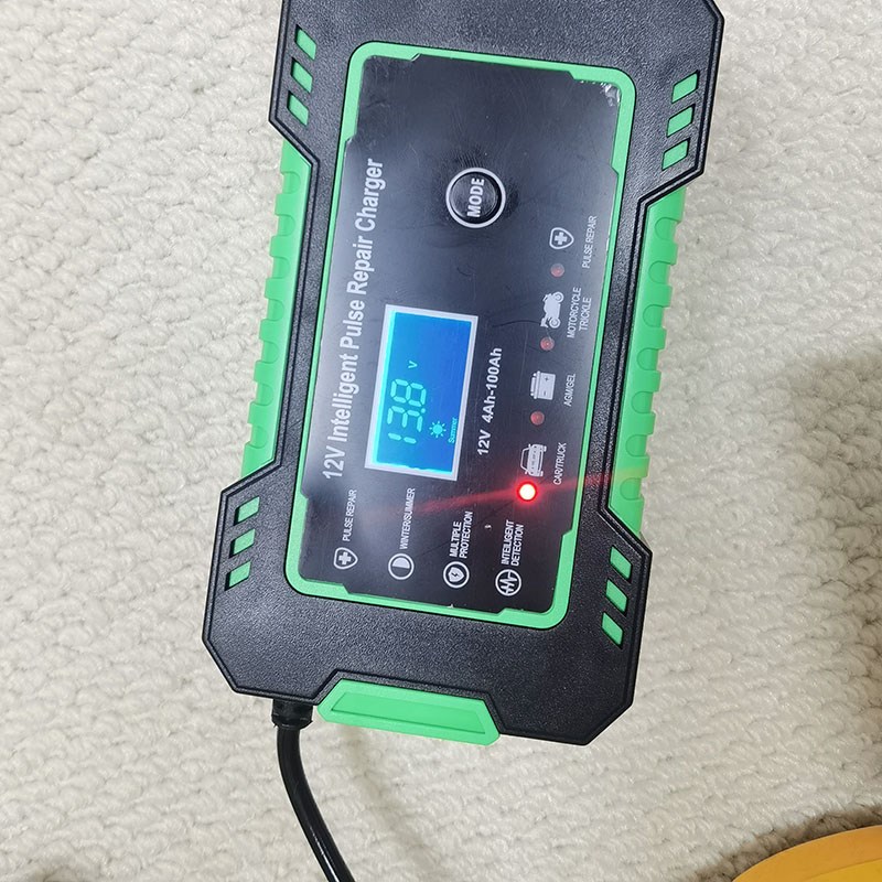 汽车电瓶充电器12V充电机蓄电池摩托车铅酸启停24V智能自动脉冲伏